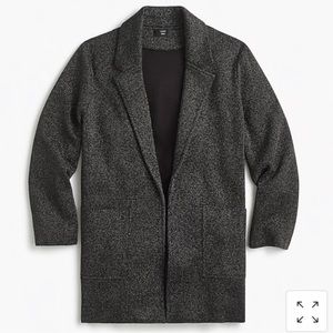 Jcrew Sophie open front sweater blazer